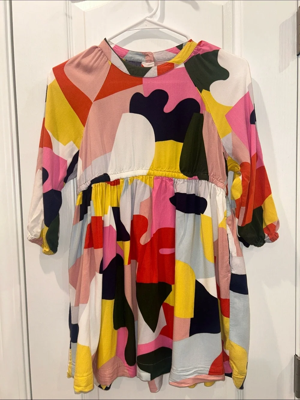 Stella McCartney Kids Colorblock Dress, Size 10